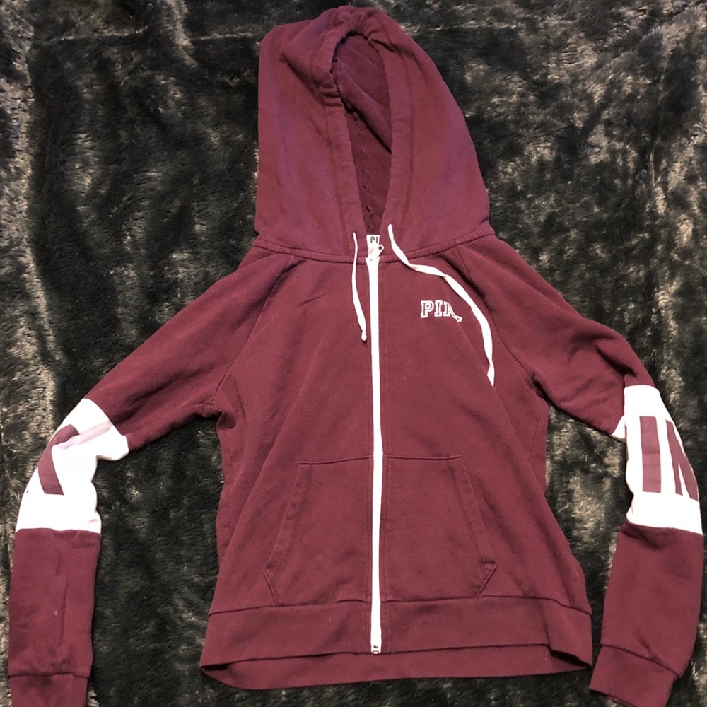 PINK VS zip up hoodie
